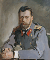Портрет Императора Николая Второго. В.Серов. 1900