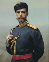 Портрет Императора Николая Второго. Г.МАНИЗЕР. 1905