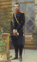 Портрет Императора Николая Второго. И.Репин. 1896