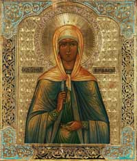 Икона Мироносицы Равноапостольной Марии Магдалины