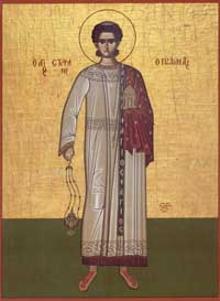 Икона Первомученика и архидиакона Стефана
