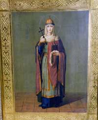 Икона Равноапостольной Ольги, Великой Княгини Российской