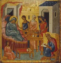 Рождество Пророка Иоанна Предтечи и Крестителя Господня. Икона