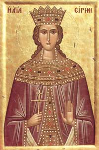 Икона Великомученицы девицы Ирины, царевны Македонской