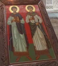 Икона Великомучеников Давида и Константина, князей Ксанских, Грузинских